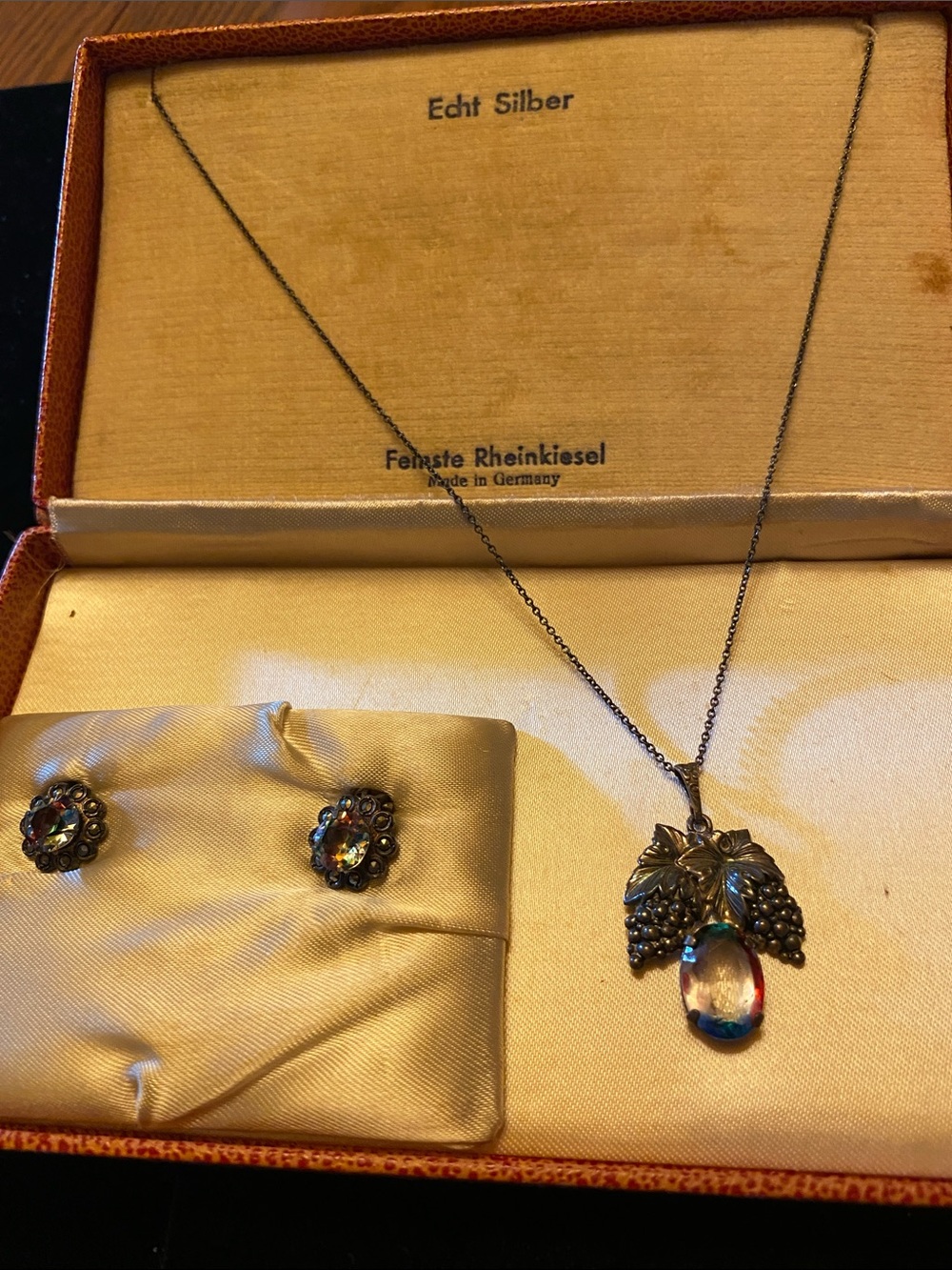 Art Deco Vintage German Sterling Jewelry